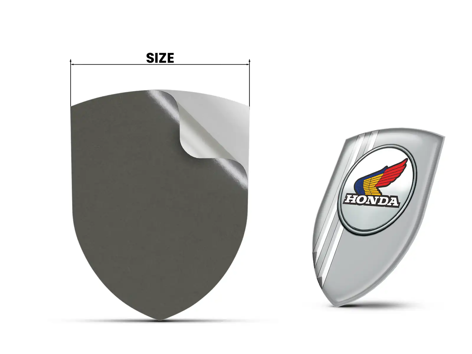 Honda Silikonsticker S Logo Hochwertig Professionell